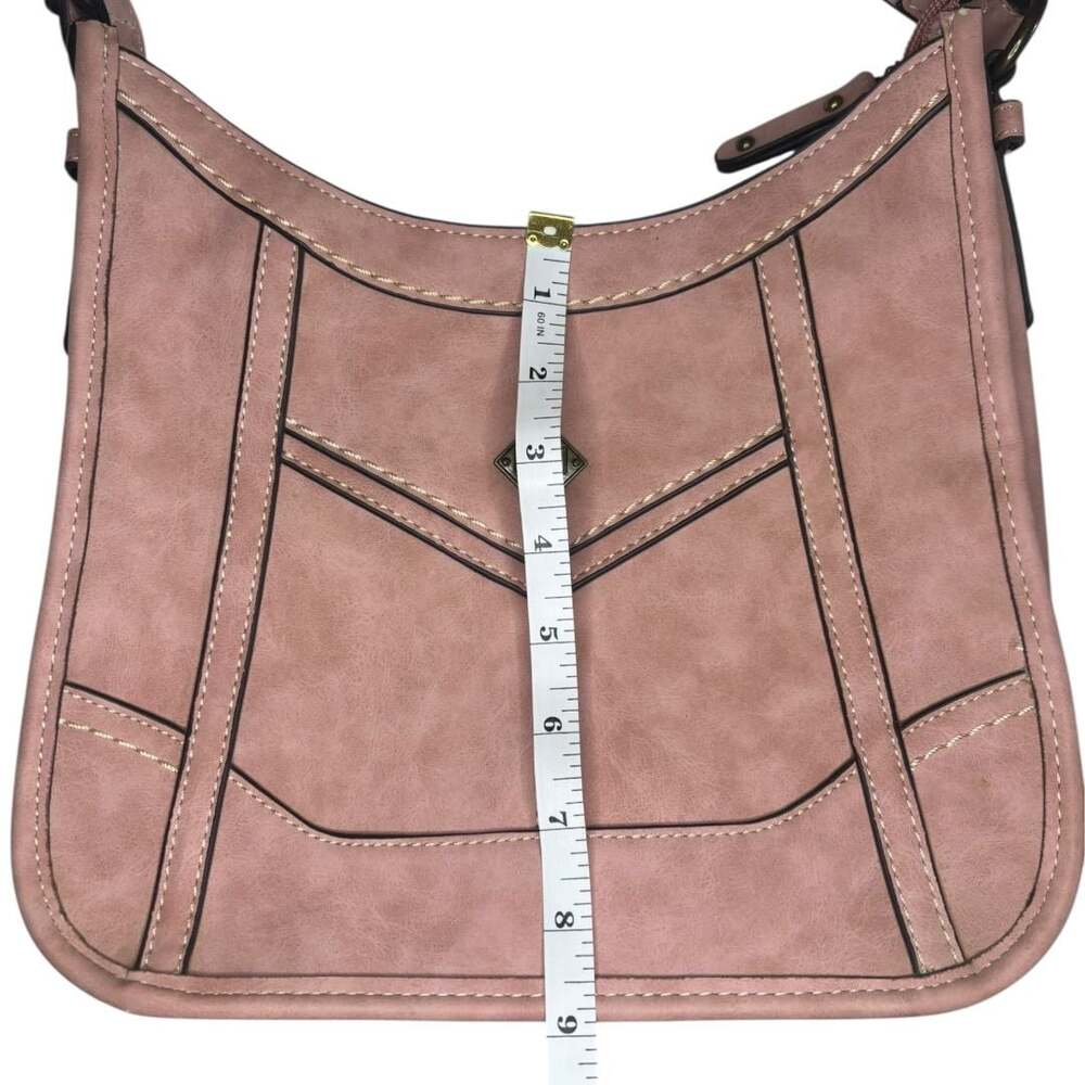 b.o.c. Born Concept Pink Faux Leather Crossbody Bag - Picture 8 of 8